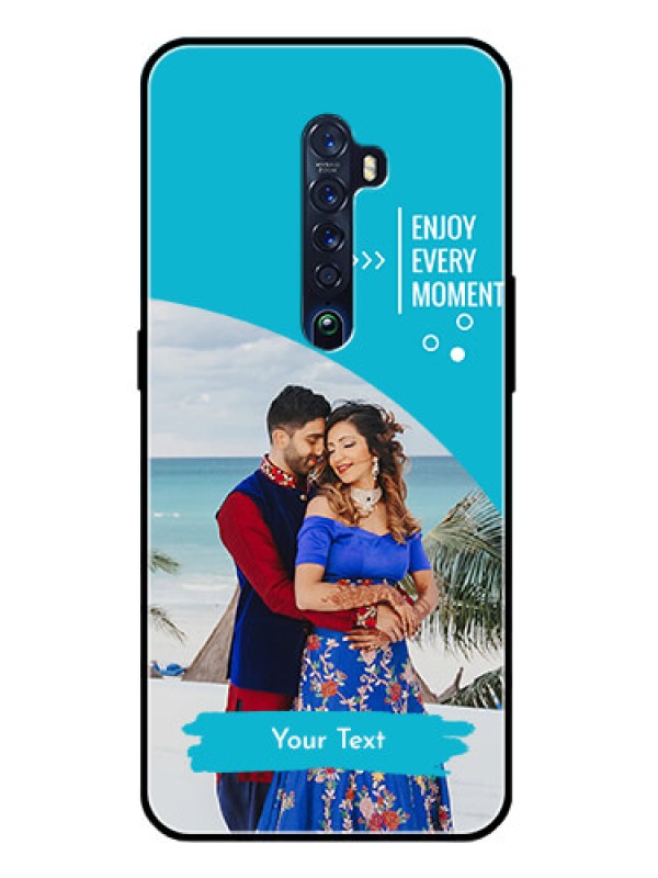 Custom Reno 2 Custom Glass Mobile Case  - Happy Moment Design