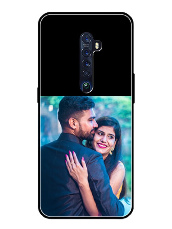 Custom Oppo Reno 2 Custom Glass Phone Case - Upload Full Picture With Custom Color Design