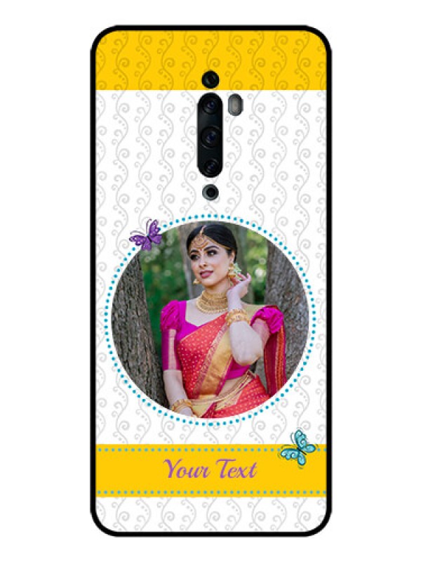 Custom Oppo Reno 2F Custom Glass Mobile Case  - Girls Premium Case Design