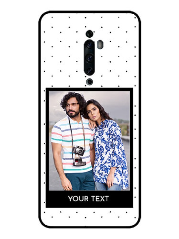 Custom Oppo Reno 2F Photo Printing on Glass Case  - Premium Design