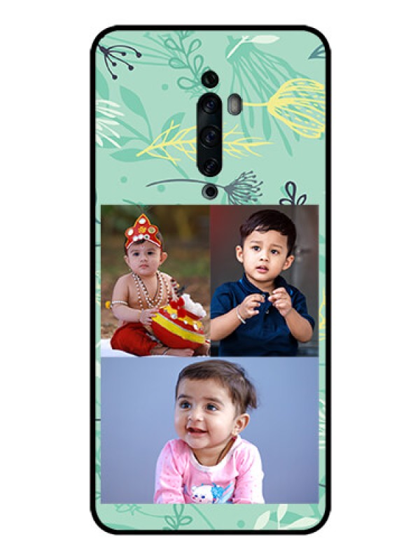 Custom Oppo Reno 2F Photo Printing on Glass Case  - Forever Family Design 