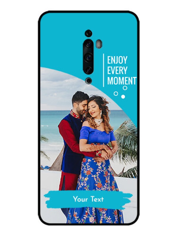 Custom Oppo Reno 2F Custom Glass Mobile Case  - Happy Moment Design