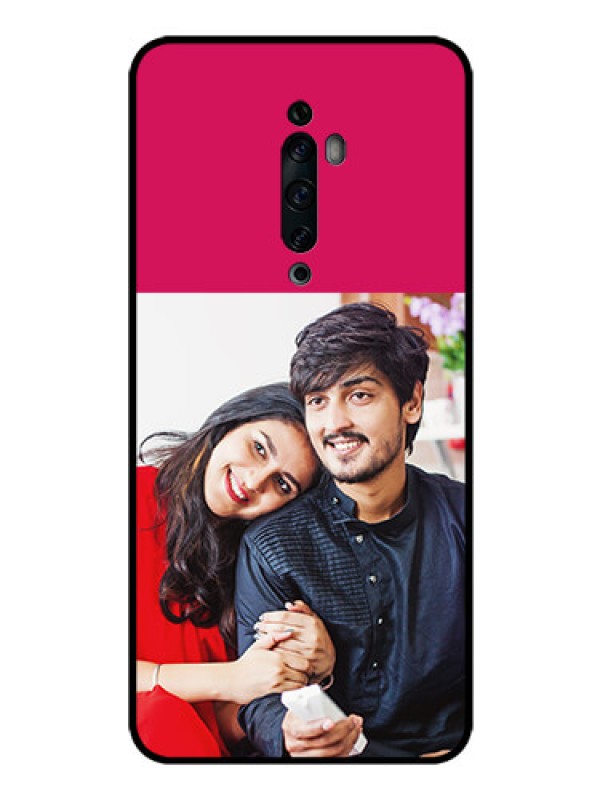 Custom Oppo Reno 2Z Custom Glass Mobile Case  - Anniversary Cover Design