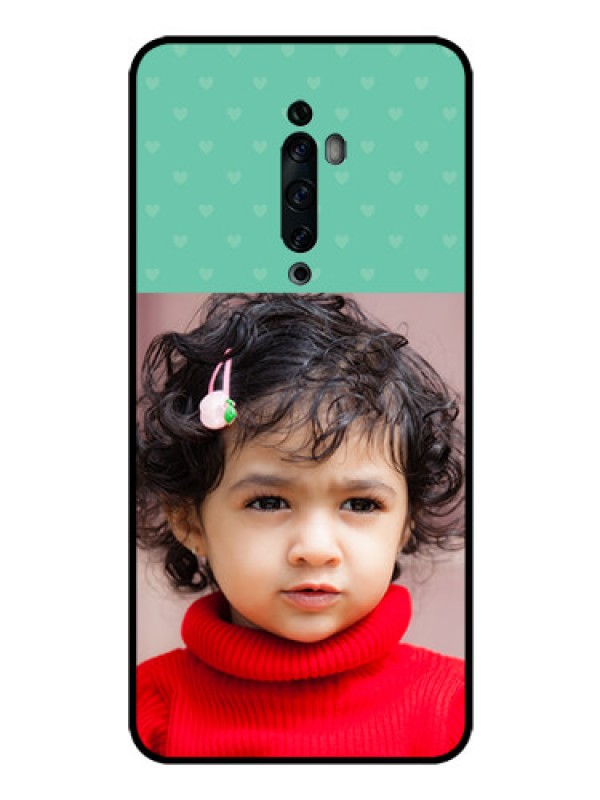 Custom Oppo Reno 2Z Custom Glass Phone Case  - Lovers Picture Design