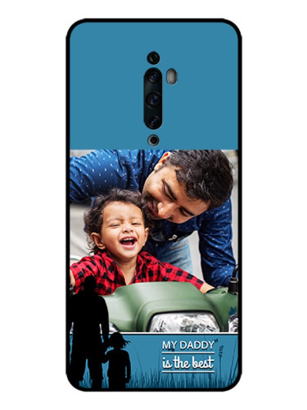 Custom Oppo Reno 2Z Custom Glass Mobile Case  - Best dad design 