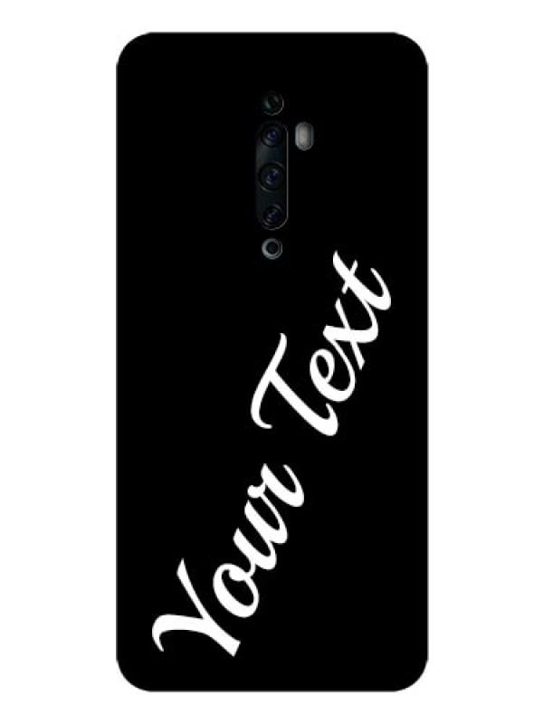 Custom Oppo Reno 2Z Custom Glass Mobile Cover with Your Name