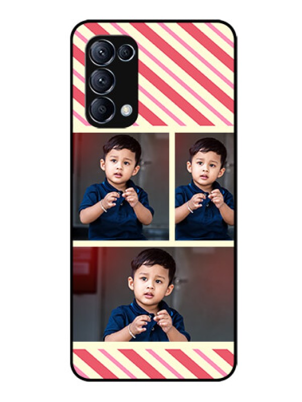 Custom Reno 5 Pro 5G Personalized Glass Phone Case  - Picture Upload Mobile Case Design