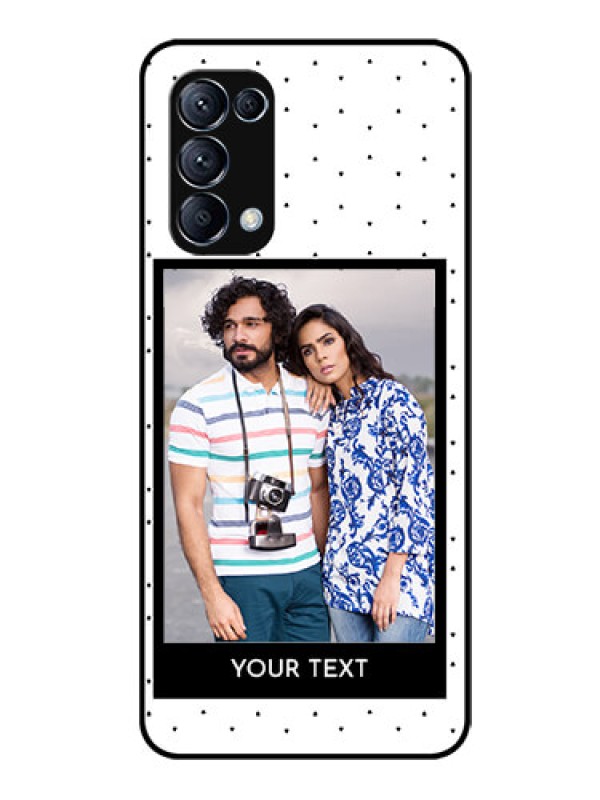 Custom Reno 5 Pro 5G Photo Printing on Glass Case  - Premium Design