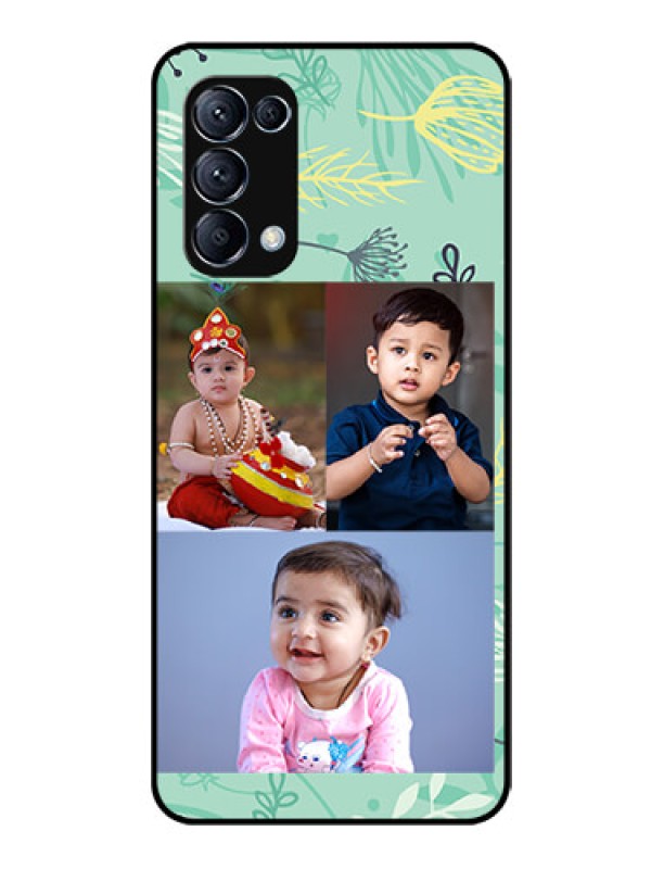 Custom Reno 5 Pro 5G Photo Printing on Glass Case  - Forever Family Design 