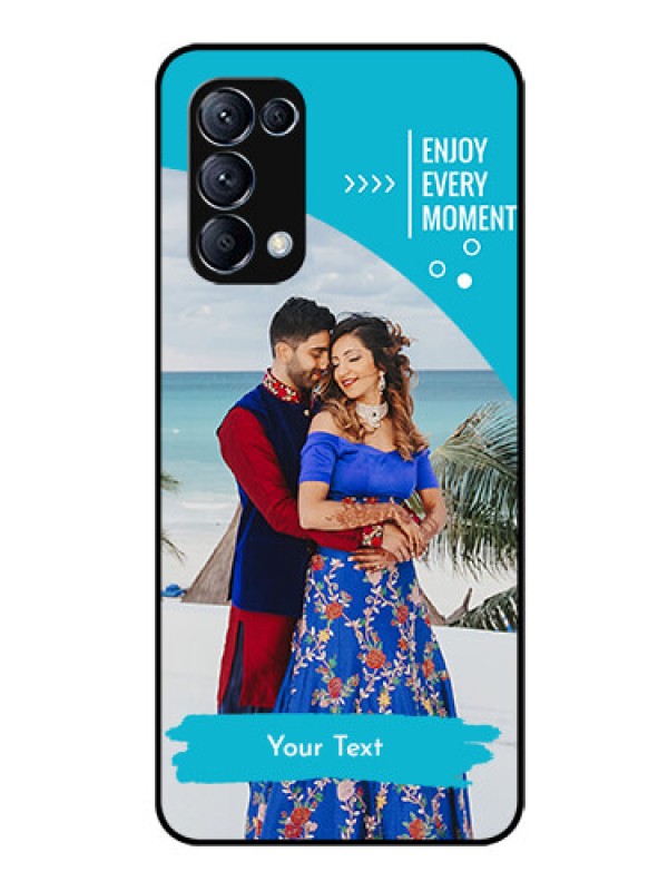 Custom Reno 5 Pro 5G Custom Glass Mobile Case  - Happy Moment Design
