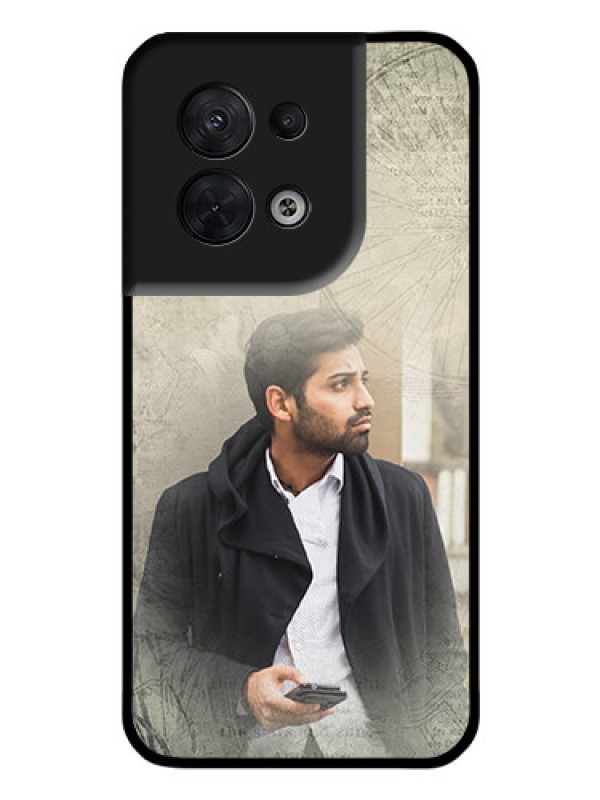 Custom Oppo Reno 8 5G Custom Glass Phone Case - with vintage design