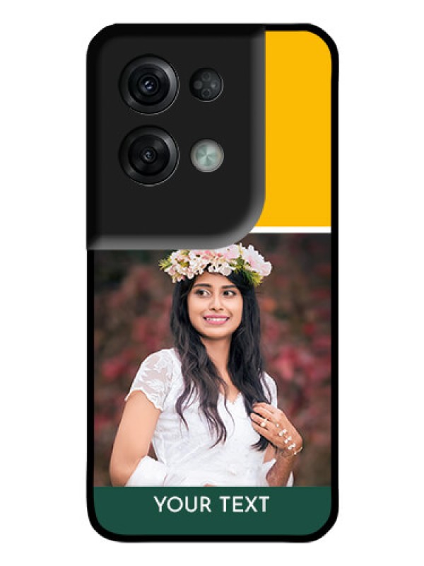 Custom Oppo Reno 8 Pro 5G Photo Printing on Glass Case - Love You Design