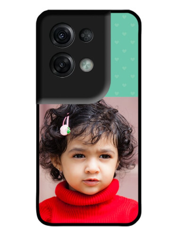 Custom Oppo Reno 8 Pro 5G Custom Glass Phone Case - Lovers Picture Design