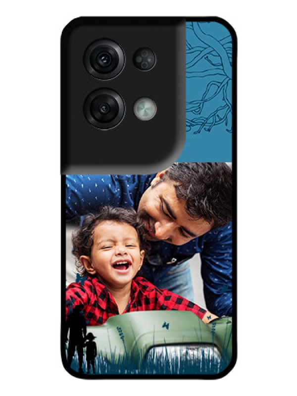 Custom Oppo Reno 8 Pro 5G Custom Glass Mobile Case - Best dad design