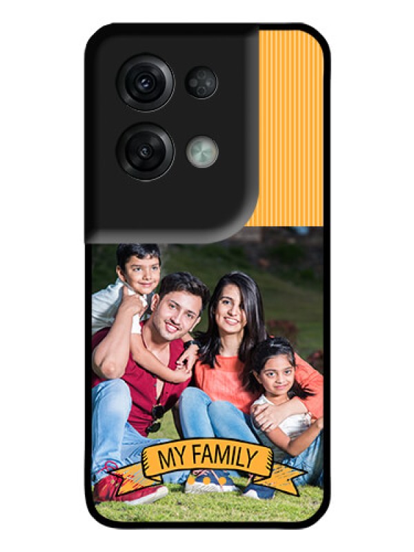 Custom Oppo Reno 8 Pro 5G Custom Glass Phone Case - My Family Design