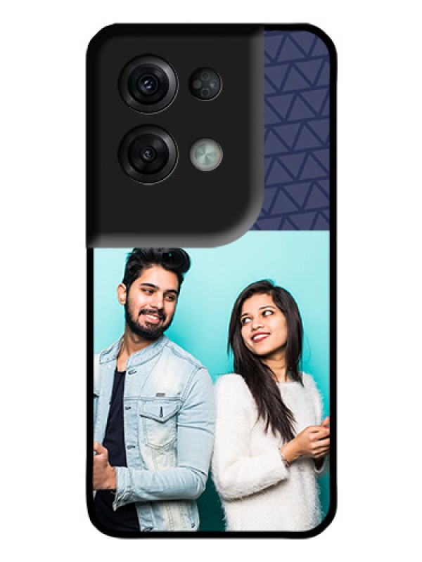Custom Oppo Reno 8 Pro 5G Photo Printing on Glass Case - with Best Friends Design
