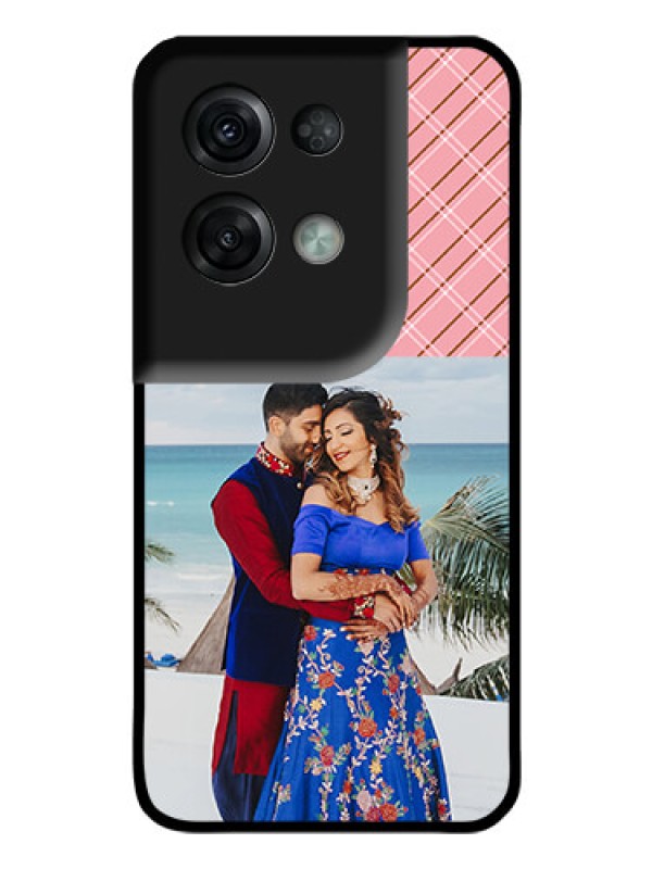 Custom Oppo Reno 8 Pro 5G Personalized Glass Phone Case - Together Forever Design