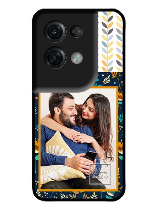 Custom Oppo Reno 8 Pro 5G Custom Glass Mobile Case - Pattern Design