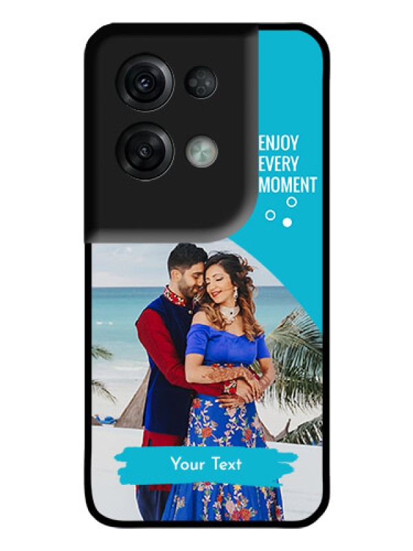 Custom Oppo Reno 8 Pro 5G Custom Glass Mobile Case - Happy Moment Design