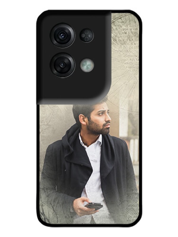 Custom Oppo Reno 8 Pro 5G Custom Glass Phone Case - with vintage design