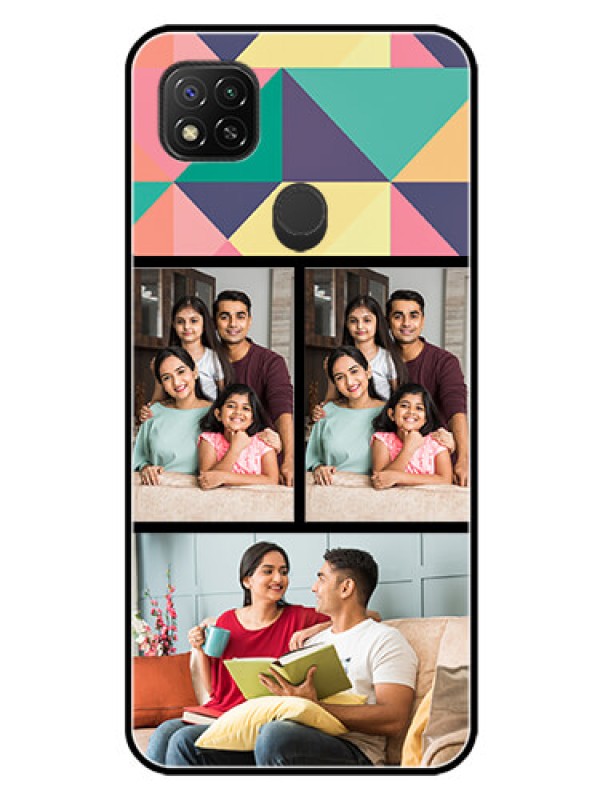 Custom Poco C31 Custom Glass Phone Case - Bulk Pic Upload Design