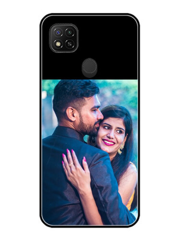 Custom Poco C31 Custom Glass Phone Case - Upload Full Picture With Custom Color Design