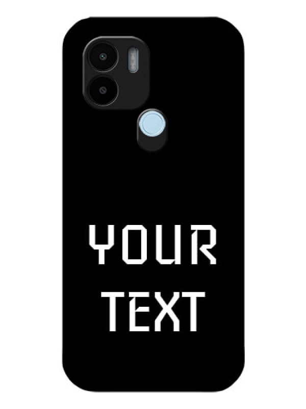 Custom Poco C50 Your Name on Glass Phone Case