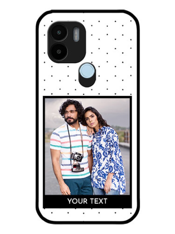 Custom Poco C51 Photo Printing on Glass Case - Premium Design