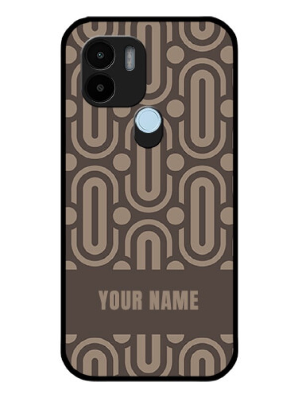 Custom Poco C51 Custom Glass Phone Case - Captivating Zero Pattern Design