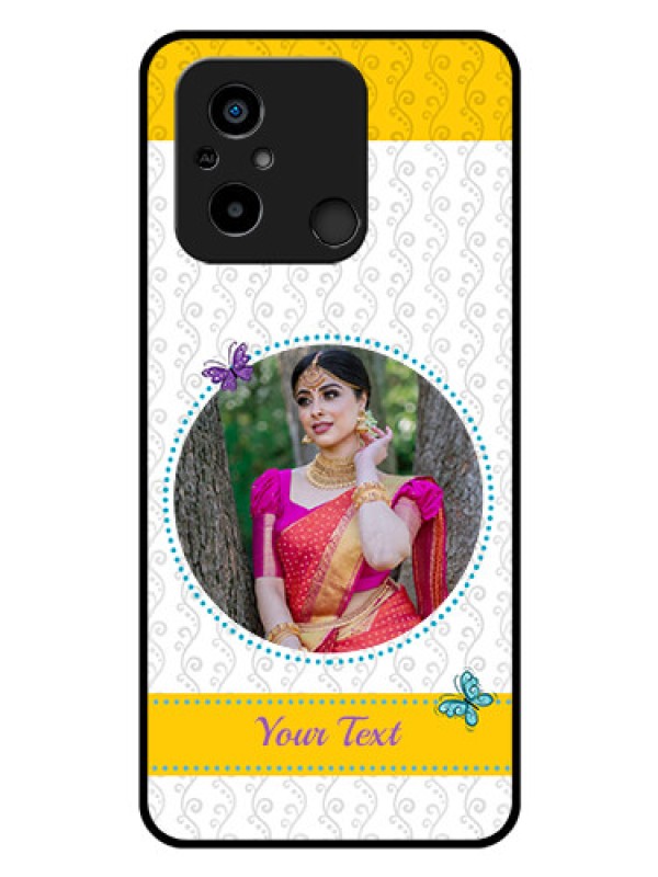 Custom Poco C55 Custom Glass Mobile Case - Girls Premium Case Design