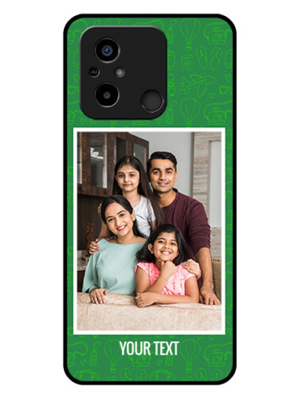 Custom Poco C55 Personalized Glass Phone Case - Picture Upload Design