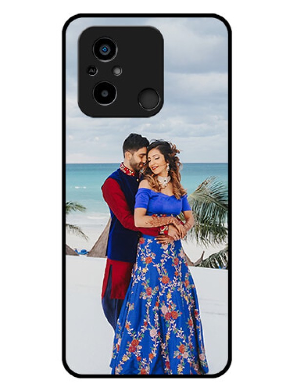 Custom Poco C55 Photo Printing on Glass Case - Upload Full Picture Design
