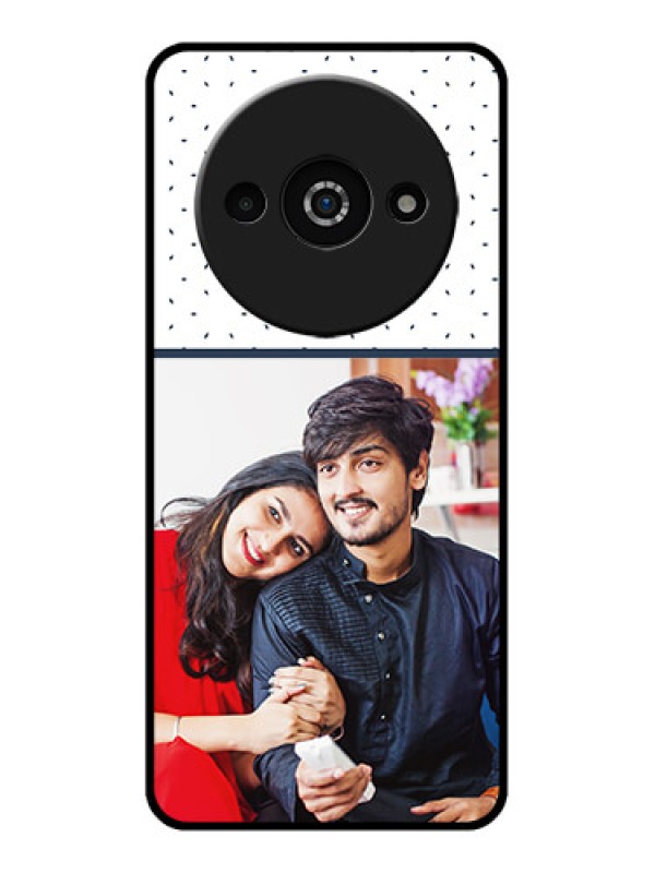 Custom Poco C61 Custom Glass Phone Case - Premium Dot Design