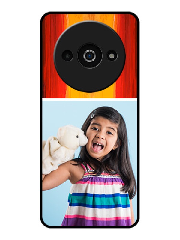 Custom Poco C61 Custom Glass Phone Case - Multi Color Design
