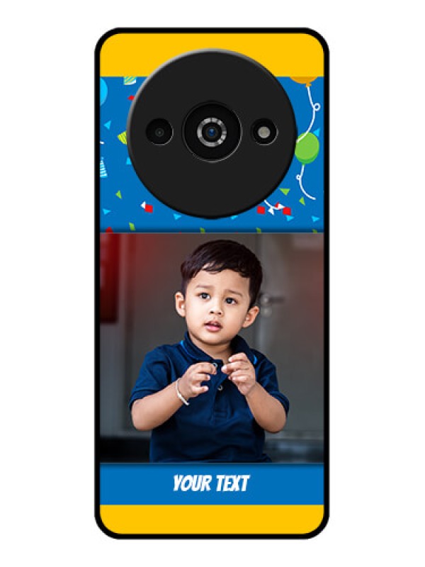 Custom Poco C61 Custom Glass Phone Case - Birthday Wishes Design
