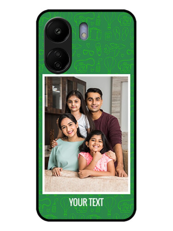 Custom Poco C65 Custom Glass Phone Case - Picture Upload Design