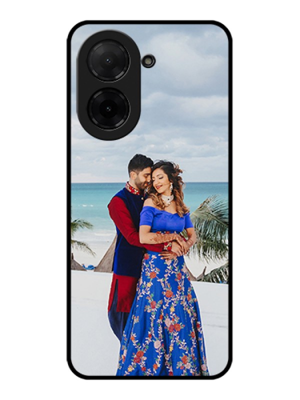 Custom Poco C71 Custom Glass Phone Case - Upload Full Picture Design