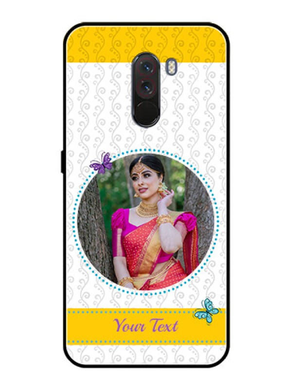 Custom Pcoco F1 Custom Glass Mobile Case  - Girls Premium Case Design