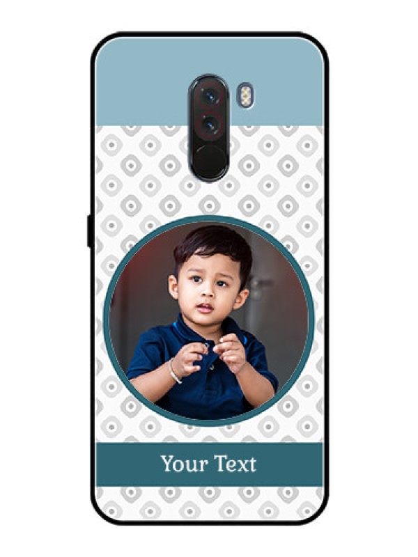 Custom Pcoco F1 Personalized Glass Phone Case  - Premium Cover Design