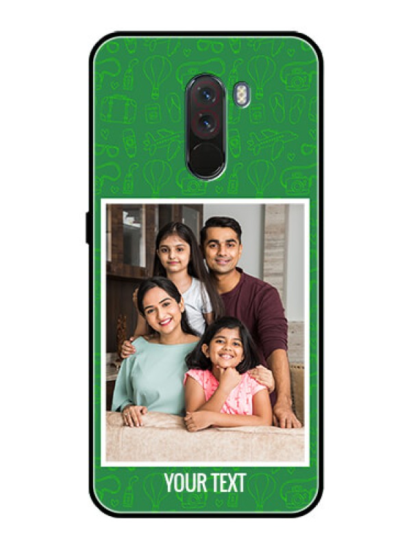 Custom Pcoco F1 Personalized Glass Phone Case  - Picture Upload Design