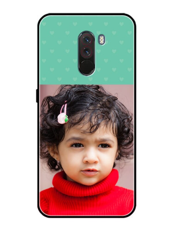 Custom Pcoco F1 Custom Glass Phone Case  - Lovers Picture Design