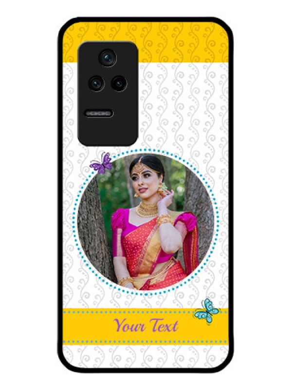 Custom Poco F4 5G Custom Glass Mobile Case - Girls Premium Case Design