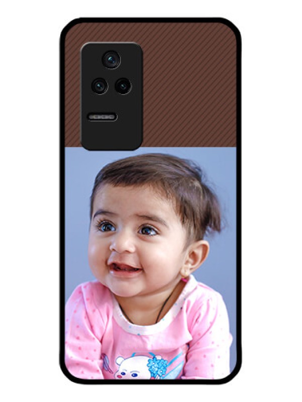 Custom Poco F4 5G Custom Glass Mobile Case - Elegant Case Design