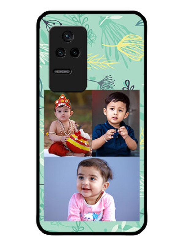 Custom Poco F4 5G Photo Printing on Glass Case - Forever Family Design
