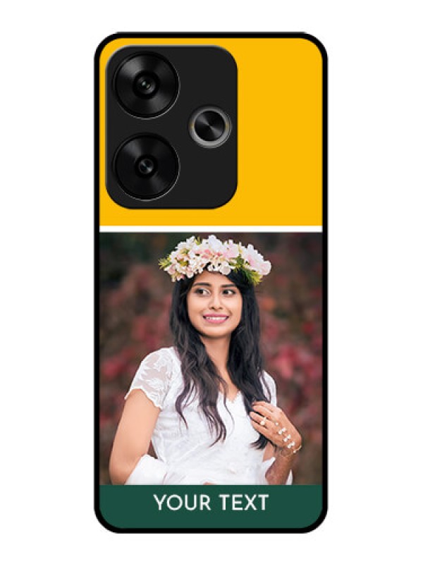 Custom Poco F6 5G Custom Glass Phone CaseLove You Design