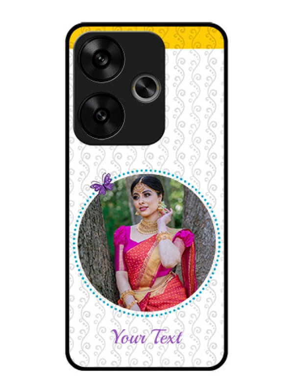 Custom Poco F6 5G Custom Glass Phone CaseGirls Premium Case Design