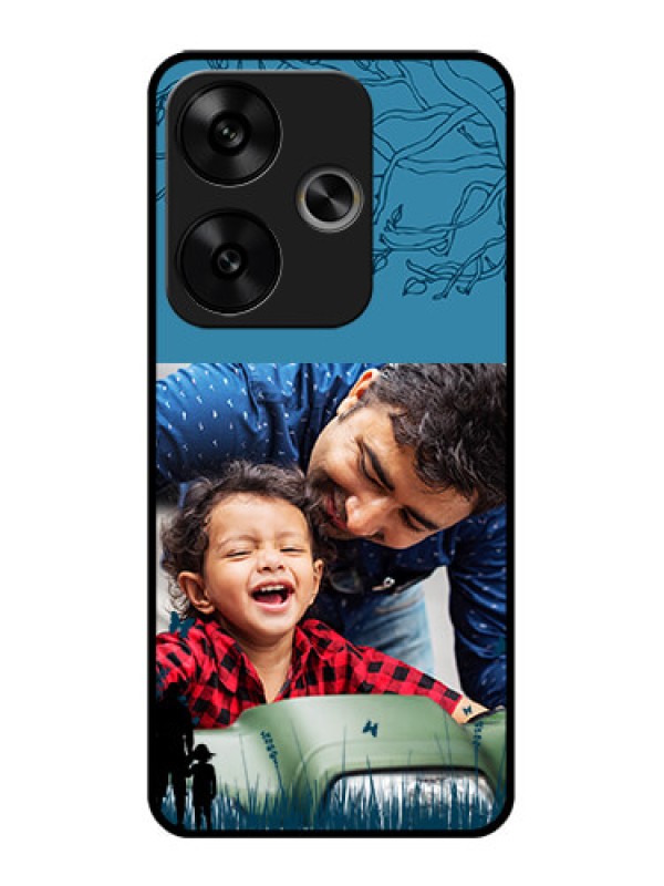 Custom Poco F6 5G Custom Glass Phone CaseBest Dad Design