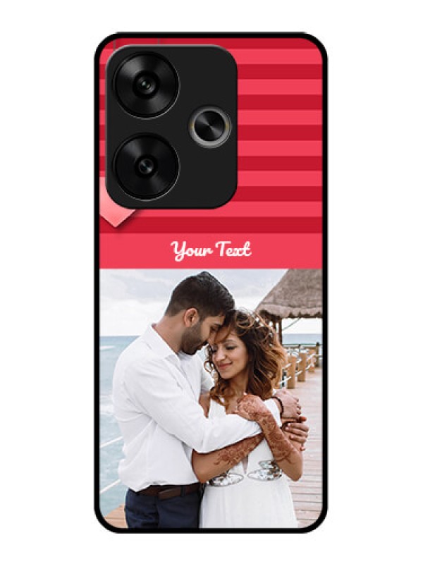 Custom Poco F6 5G Custom Glass Phone CaseValentines Day Design