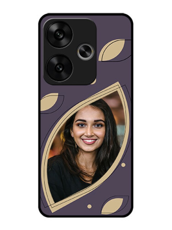 Custom Poco F6 5G Custom Glass Phone CaseFalling Leaf Design