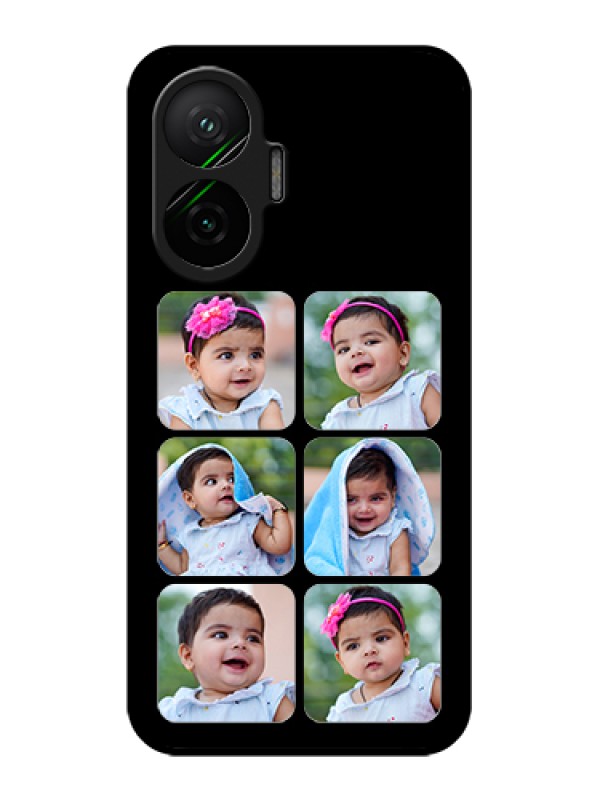 Custom Poco F7 5G Custom Glass Phone Case - Multiple Pictures Design